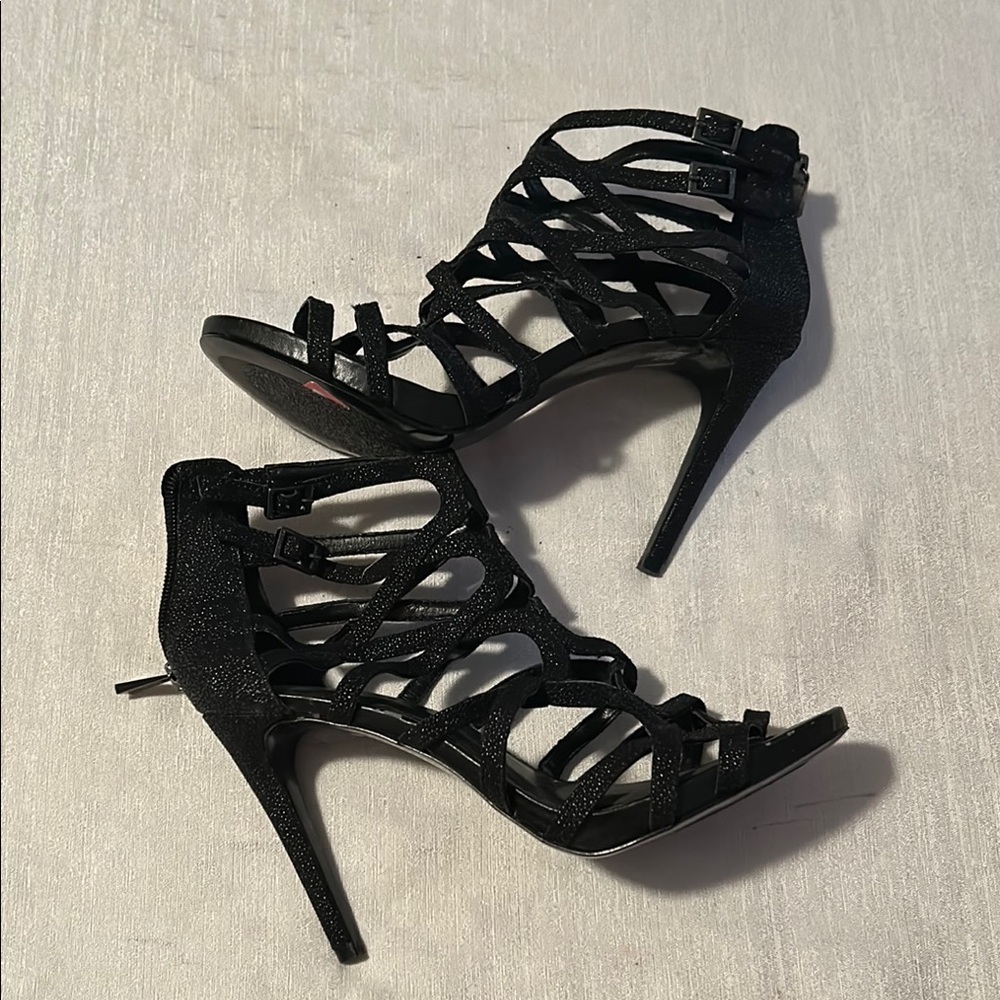 Vince Camuto Elegant Black Women's Heels - Picture 5 of 6